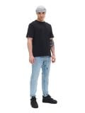Jasnoniebieskie jeansowe joggery - niebieski - CROPP - small1