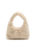Futerkowa mała torebka hobo - beżowy - CROPP - small3