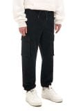 Jogger hlače od trapera - crno - CROPP - small1