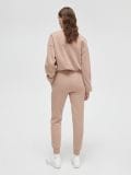 Dzianinowe spodnie joggers - beżowy - CROPP - small4