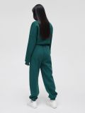 Dresowe joggery z wysokim stanem - zielony - CROPP - small3