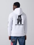 Bluza z kapturem i nadrukiem - biały - CROPP - small3