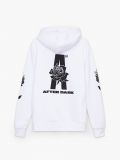 Bluza z kapturem i nadrukiem - biały - CROPP - small6