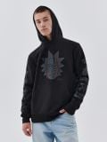 Bluza z kapturem Rick and Morty - czarny - CROPP - small4