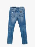 Jeansy slim z dziurami - niebieski - CROPP - small6