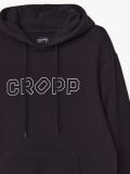 Mikina s kapucňou a potlačou - čierna - CROPP - small5