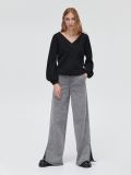 Pullover mit V-Ausschnitt - Schwarz - CROPP - small1