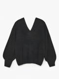 Pullover mit V-Ausschnitt - Schwarz - CROPP - small4