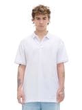 Biała koszulka polo - biały - CROPP - small1
