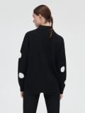 Sweter oversize w grochy - czarny - CROPP - small3