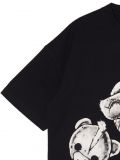 Czarna koszulka z nadrukiem death art - czarny - CROPP - small3