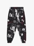 Bedruckte Jogger - Schwarz - CROPP - small6