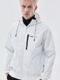 Sportowa kurtka z kapturem - biały - CROPP - small1