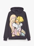 Lola Bunny kapucnis pulóver - sötétszürke - CROPP - small3