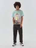Tričko Rick and Morty - světle tyrkysová - CROPP - small1