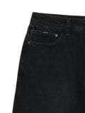 Jeansy super baggy z postrzępieniami - czarny - CROPP - small5