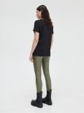Tricou oversized cu broderie - negru - CROPP - small3