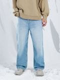 Jeansy super baggy - niebieski - CROPP - small8