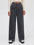Pantaloni wide leg - gri deschis - CROPP - small2