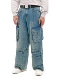 Skater-lõikega teksapüksid - blue jeans - CROPP - small1
