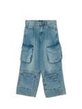 Skater-lõikega teksapüksid - blue jeans - CROPP - small3