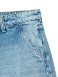 Jeansy skater z efektem sprania - niebieski - CROPP - small5