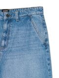 Niebieskie jeansy skater z efektem sprania - niebieski - CROPP - small2