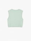Dzianinowa kamizelka - zielony - CROPP - small6