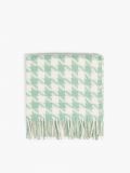 Schal mit Hahnentrittmuster - Grün - CROPP - small4