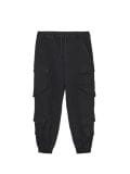 Jeansowe joggery z wieloma kieszeniami - czarny - CROPP - small3
