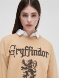 Bluză de trening cu imprimeu Harry Potter - bej - CROPP - small1