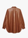 Műbőr ing - barna - CROPP - small6