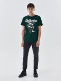 Bawełniana koszulka Harry Potter - zielony - CROPP - small2