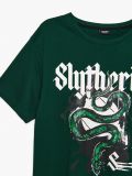 Bawełniana koszulka Harry Potter - zielony - CROPP - small5