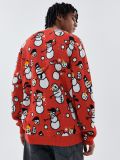 Sweter ze świątecznym motywem - czerwony - CROPP - small3
