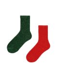 2 pack szenilowych skarpet - czerwony - CROPP - small1