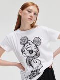 Tricou Mickey Mouse - alb - CROPP - small1