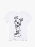 Tricou Mickey Mouse - alb - CROPP - small4