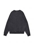 Czarna bluza z okrągłym dekoltem - czarny - CROPP - small5