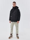 Bunda anorak s kapucí - černý - CROPP - small1