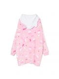 Różowa bluza snuddie Hello Kitty - różowy - CROPP - small3