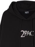 Felpa nera con cappuccio Tupac - Nero - CROPP - small5