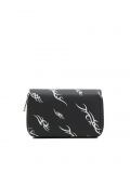 Czarny portfel z motywem tribal - czarny - CROPP - small1