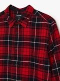 Flanelowa koszula w kratę - czerwony - CROPP - small4