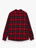 Flanelowa koszula w kratę - czerwony - CROPP - small5
