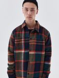 Isolierte, karierte Jacke - Grün - CROPP - small1