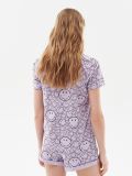 Pijama din două piese Smiley® - violet - CROPP - small2