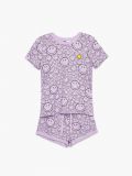 Pijama din două piese Smiley® - violet - CROPP - small3