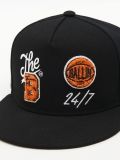 Czapka snapback z aplikacjami - czarny - CROPP - small2