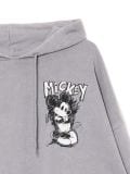 Mikina s kapucí a potiskem Mickey Mouse - světle šedá - CROPP - small6